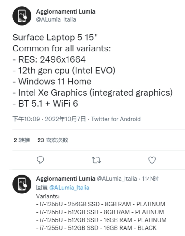 ڼ΢Surface Laptop 5ȫع⣬Ӣضռ