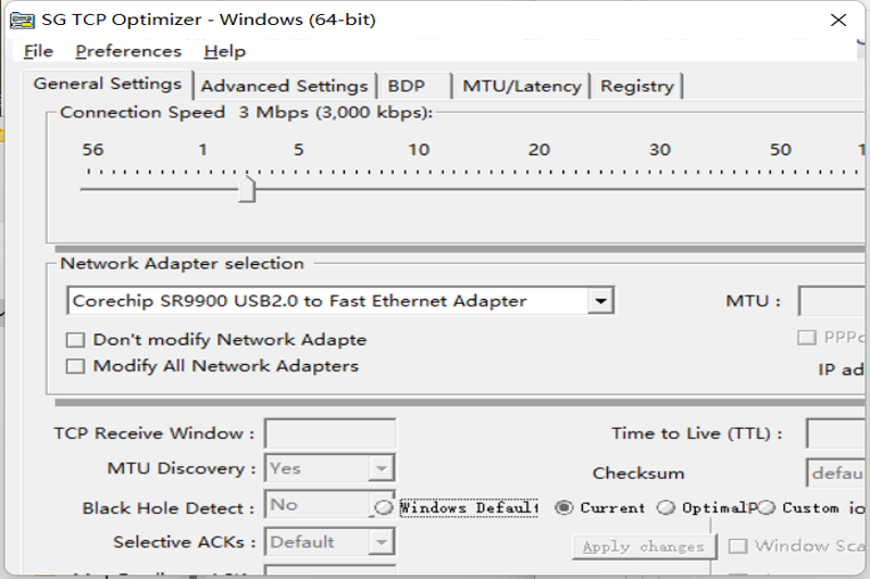 TCP Optimizerͼ1