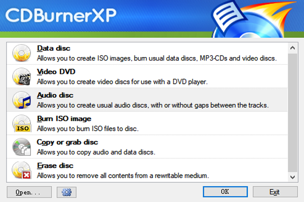 CDBurnerXP Proͼ4