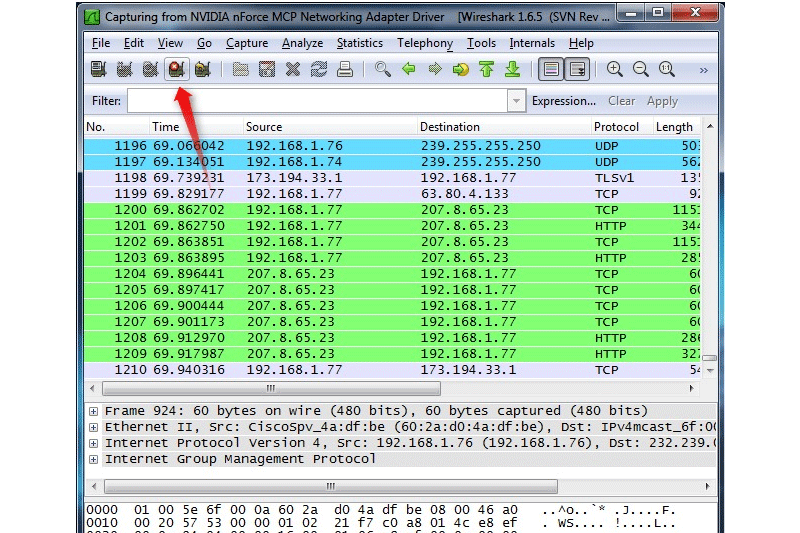 Wireshark Portableͼ4