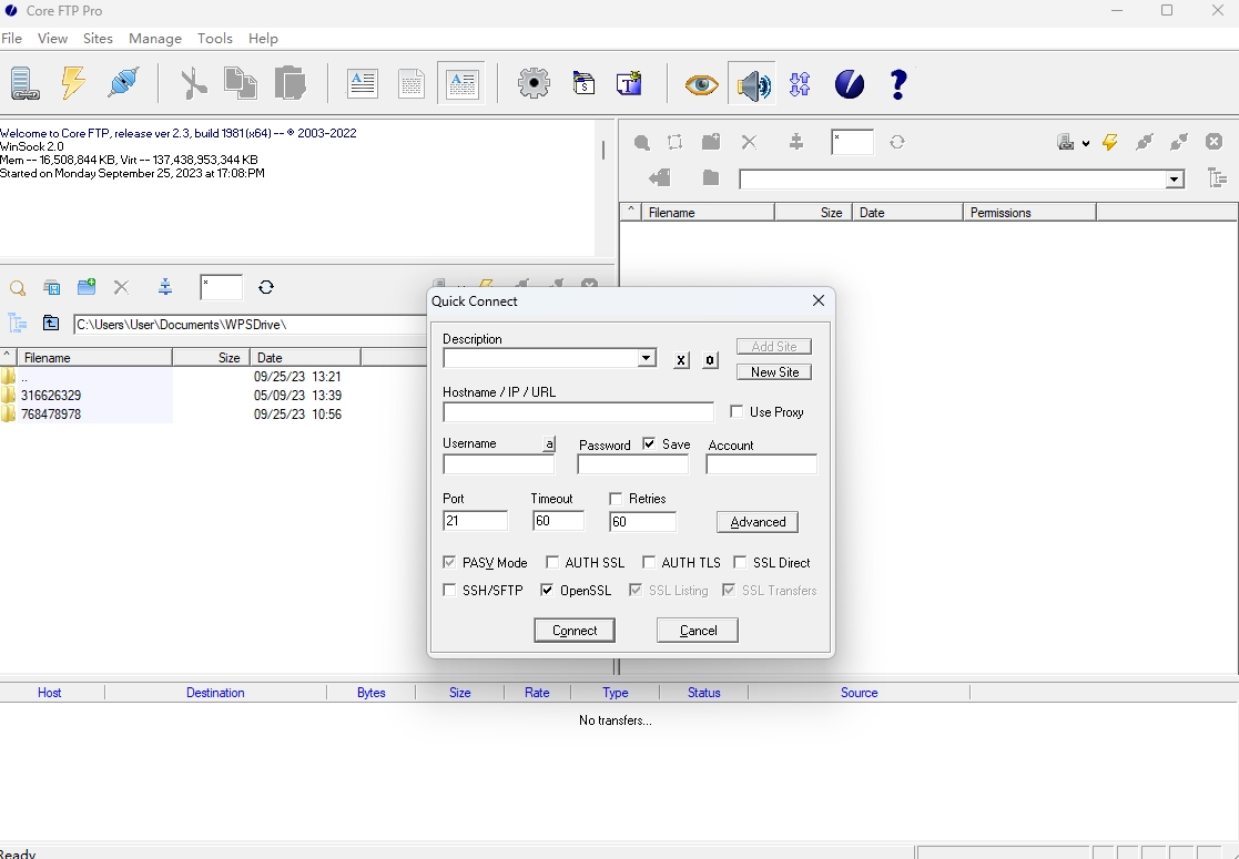 Core FTP Proͼ2