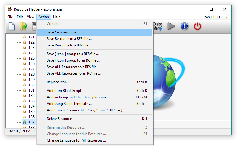 Resource Hackerͻwindowsͻ˽ͼ