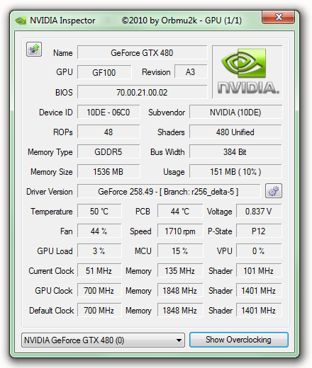 NVIDIA Inspector԰ͼ1